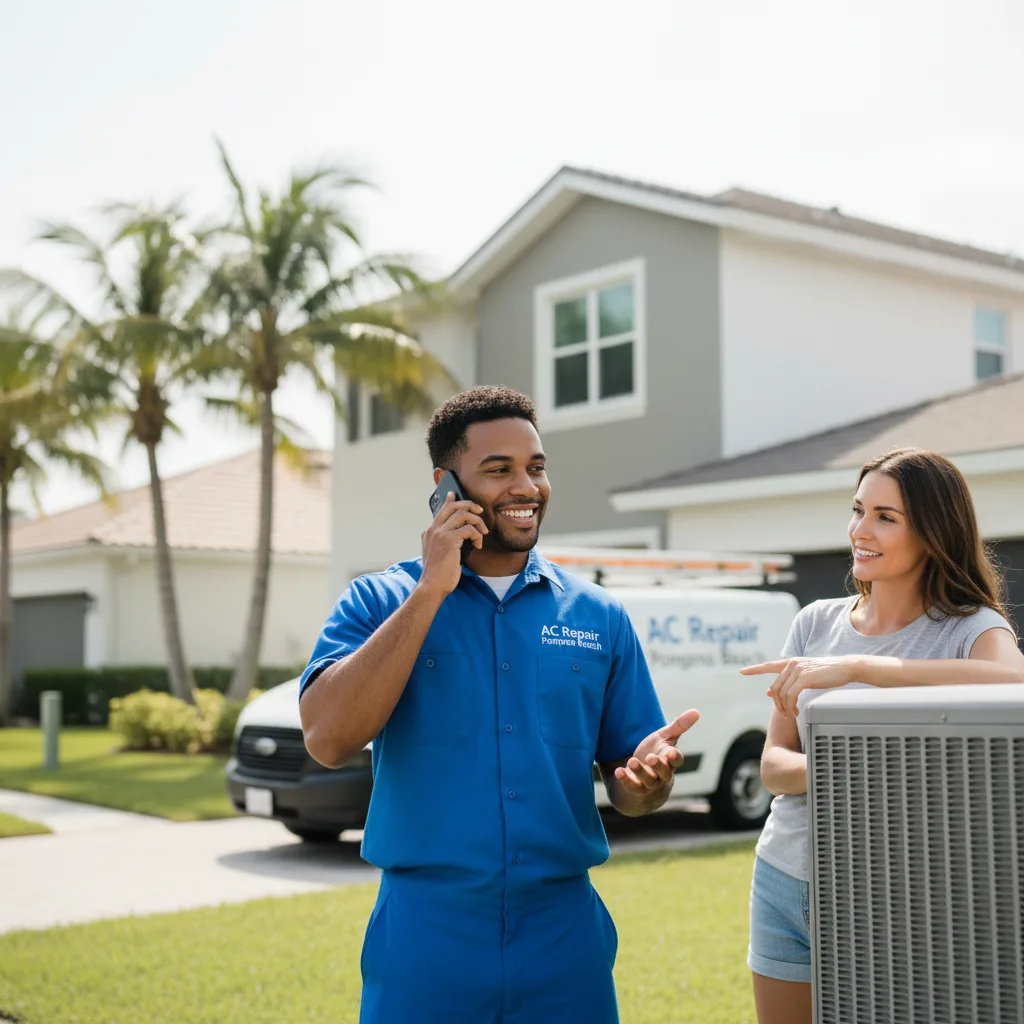 AC Repair Pompano Beach customer support in Avilla